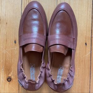Pikolinos Brown & Pink Leather Loafers Size 10